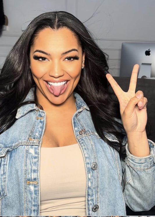 AZILIZ U PART WIG (perruque ouverte,  effet Tissage ouvert)